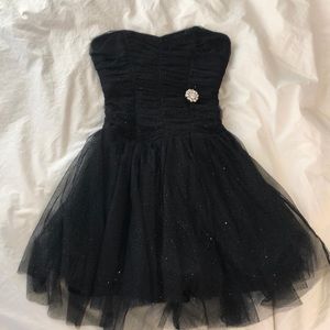 Goth Emo Dark Fairy Dress Black
